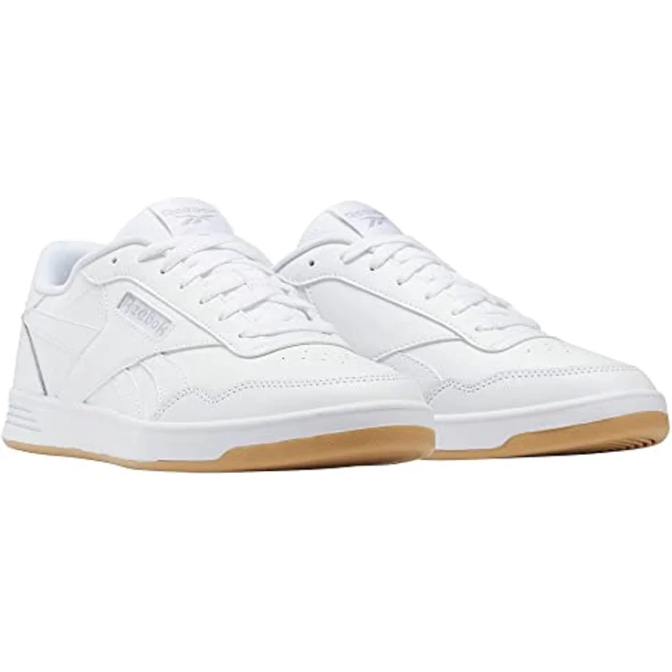 Reebok Classics Court Advance, Laufschuhe aus Leder und Synthetik, rutschfeste Gummi-Sohle, beige, EU 41 – Bild 5