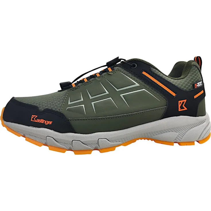 Kastinger FS Kompar Low Wanderschuh, Grün, Größe 41 EU, Mesh-Obermaterial, Schnürer, Gummilaufsohle