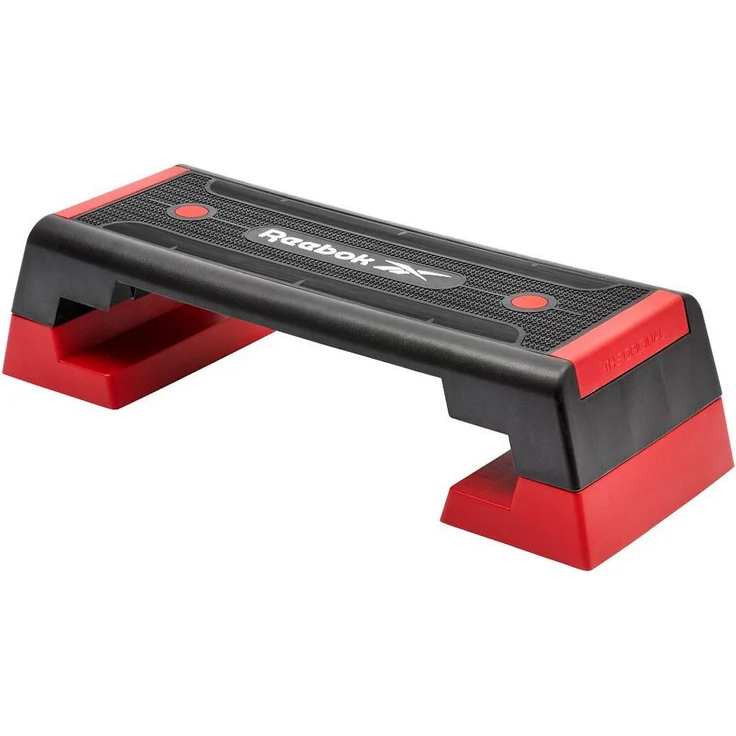 Reebok Aerobic-Stepper The Original, 3-fach höhenverstellbar für Cardio-, Kraft- und Kerntraining, rot – Bild 1