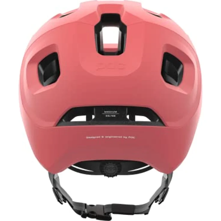 POC AXION Fahrradhelm, leichter Trail-Helm mit erweiterter Schale, Rot (59–62 cm) – Bild 4
