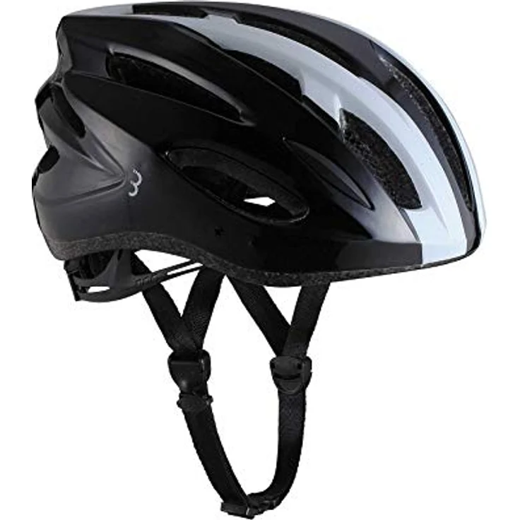 BBB BHE-35 Condor Fahrradhelm, leichter Allroundhelm mit 18 Ventilationsöffnungen, Weiß/Schwarz (54–58 cm) – Bild 1