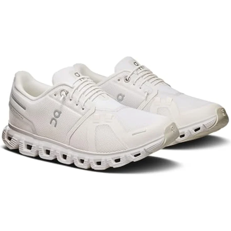 ON Running Cloud 6, Damen Sneakers in Weiß, rutschfeste Sohle, EU 40.5 US 9 – Bild 9