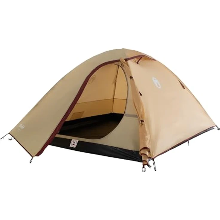 Coleman Darwin 3 Summer Zelt, kompaktes 3-Personen-Kuppelzelt, leicht und wasserdicht 2000 mm, atmungsaktiv mit eingenähter Bodenplane – Bild 1