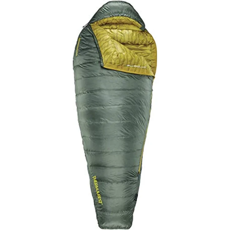 Therm-a-Rest Questar Lightweight Down Mummy Sleeping Bag Balsam, Regular, 20-Degree, Hydrophobe Daunen, Unübertroffenes Stauvolumen – Bild 1