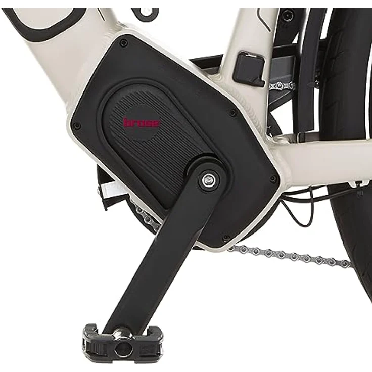 Fischer E-Bike Trekking VIATOR 7.0i Elektrofahrrad, RH 55 cm, Mittelmotor 70 Nm, 36 V Akku, zementgreige matt, 55cm-630Wh – Bild 5