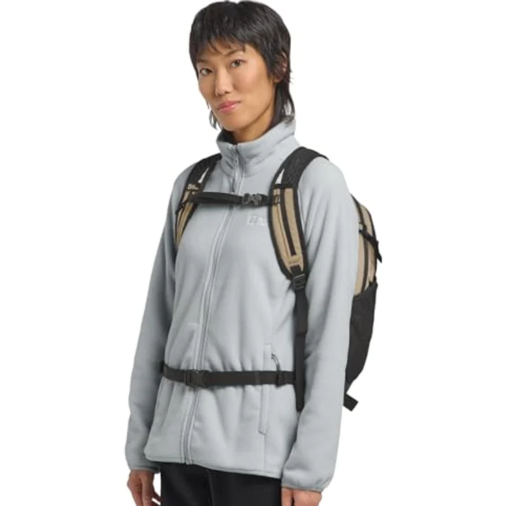 Jack Wolfskin Velocity 20 Wanderrucksack, 45 cm, braun, 100% Polyester, kompakte Maße 26 cm x 23 cm – Bild 3