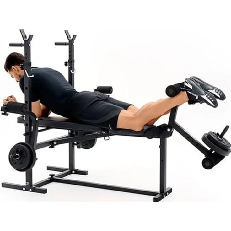 ZIPRO olympisches Hantelbank-Set Ripped, 270kg, Multifunktion Trainingsbank mit verstellbarer Rückenlehne, Beinentwickler und mehr – Bild 4