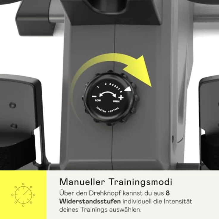 Kettler Rudergerät Rower 2.0 | 4kg Schwungmasse | 8 Widerstandsstufen | mobil Dank Batteriebetrieb | Magnetbremssystem | Hohe Gewichtsbelastung von 120kg | Transportrollen | ergonomischer Rudergriff – Bild 2