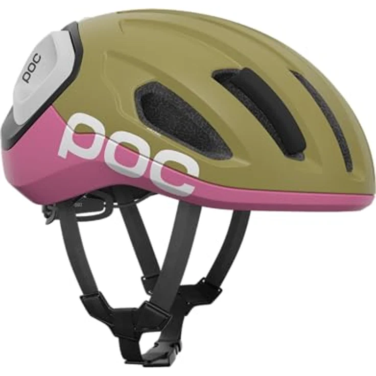 POC Amidal Rennradhelm mit MIPS Air Node, verstärkten Zonen, effektiver Belüftung und kompatibel mit Knog Rücklicht, zusätzlich in Farbe schwarz – Bild 3