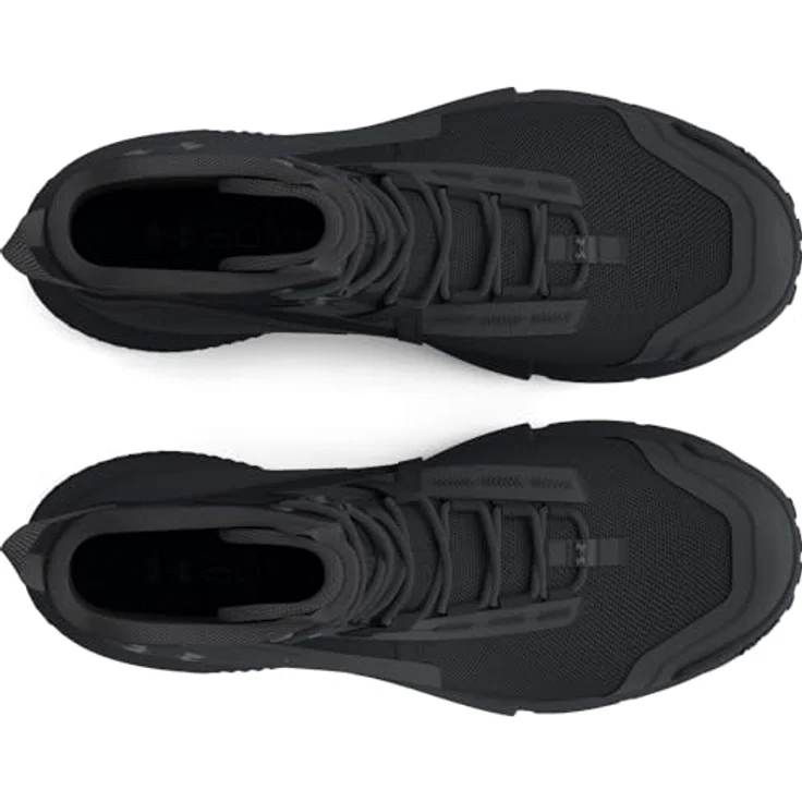 Under Armour UA Charged Valsetz, Herren Wanderschuhe mit Charged Cushioning, Schwarz/Grau, Größe 47 – Bild 4