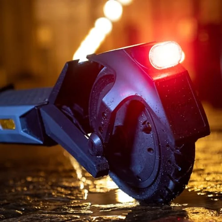 NAVEE E-Scooter S60, E-Scooter mit 500 W Motor, doppeltem Federungssystem, 60 km Reichweite und Straßenzulassung – Bild 5