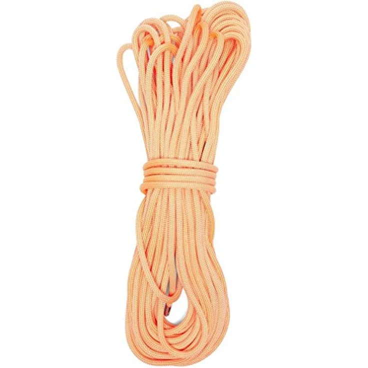 PETZL Verticality Einfachseil, orange, 30m, 9mm Durchmesser, wasserabweisend, für Fels, Schnee und Eis – Bild 1