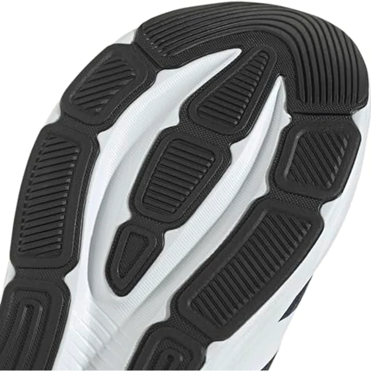 Adidas Galaxy 8 IH9813, Laufschuh mit Cloudfoam Dämpfung, Weiß/Dark Blue/Night Indigo – Bild 4