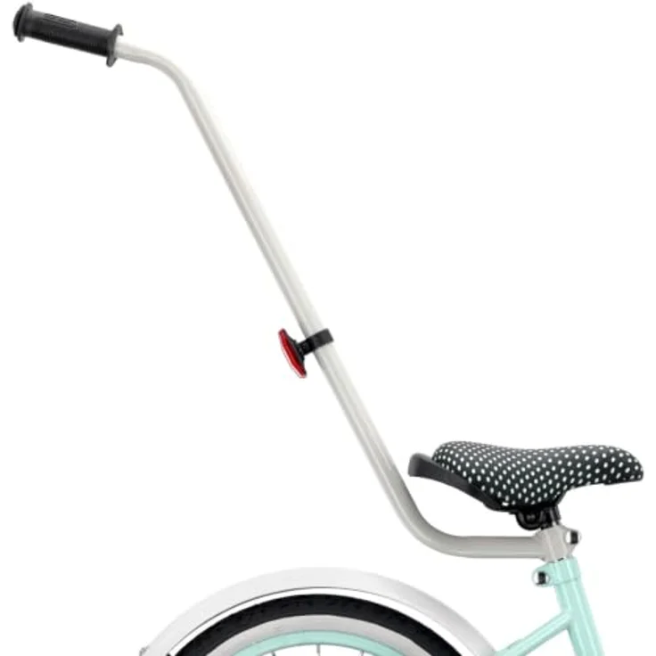 Sun Baby Heart Bike 14 Zoll Mädchenfahrrad mit Schubstange, Mint, für Kinder bis 50 kg – Bild 8