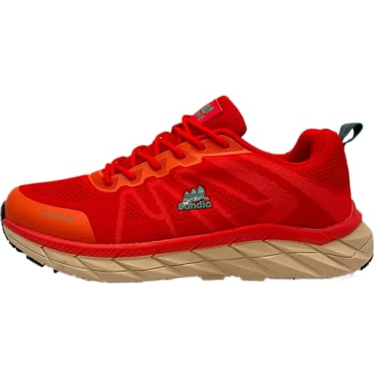 Nowaland Leichte Atmungsaktive Laufschuhe mit EVA-Zwischensohle und rutschfester Gummisohle, schwarz