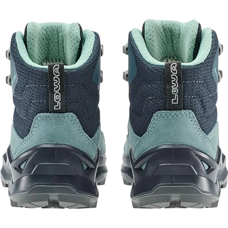 Lowa MADDOX PRO GORE-TEX MID JR, wasserdichter Wanderschuh mit hochgezogenem Schaft und Gummi-Profilsohle – Bild 3
