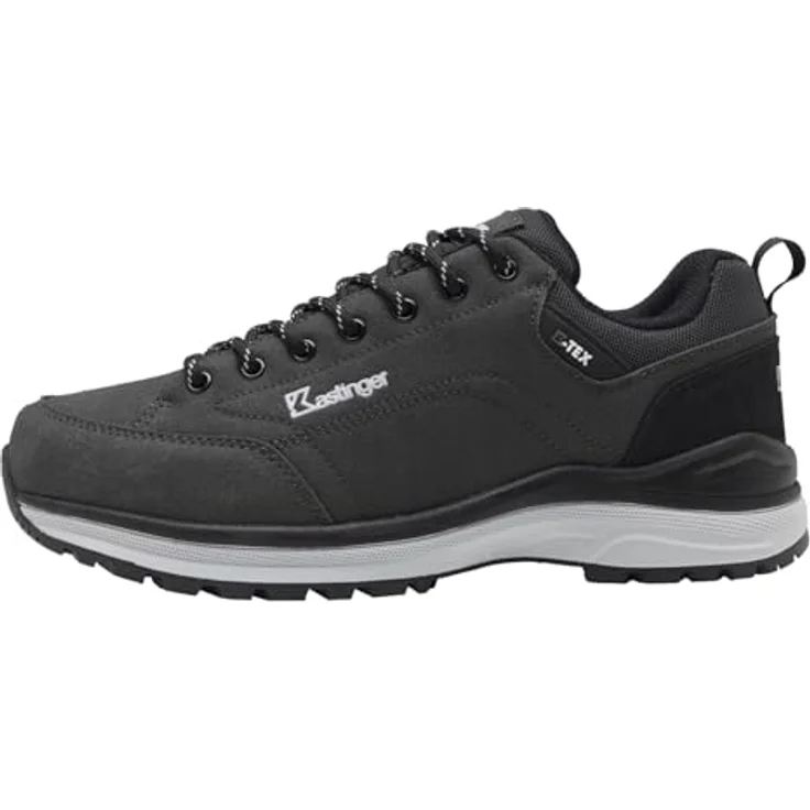 Kastinger GS Koolsaan Low, Wanderschuh in Grau, Größe 45, aus Leder und Textil mit Gummi-Laufsohle – Bild 6