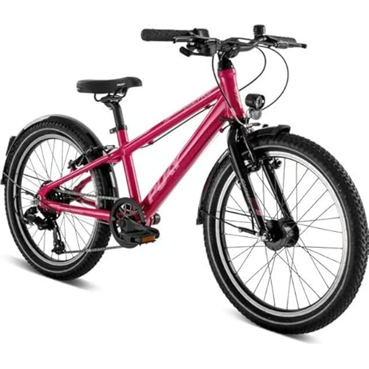 Puky Cyke 20-7 Active Alu Kinderfahrrad, berry pink, robustes Aluminium, für Kinder ab 6 Jahren – Bild 3