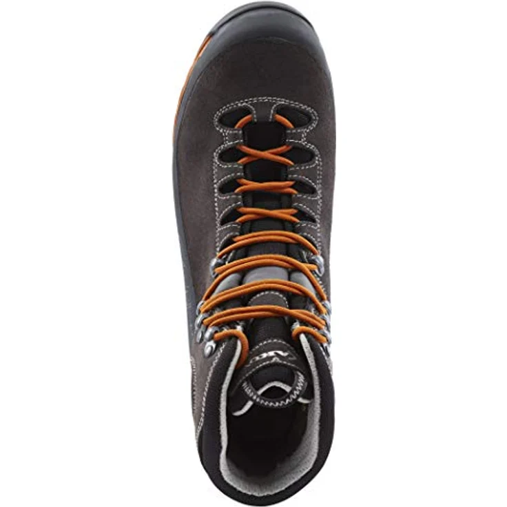 AKU Super Alp GTX, Wanderschuh mit GORE-TEX® Futter, Vibram® Sohle, anthrazit/orange, UK 10,5 - EU 45 – Bild 8
