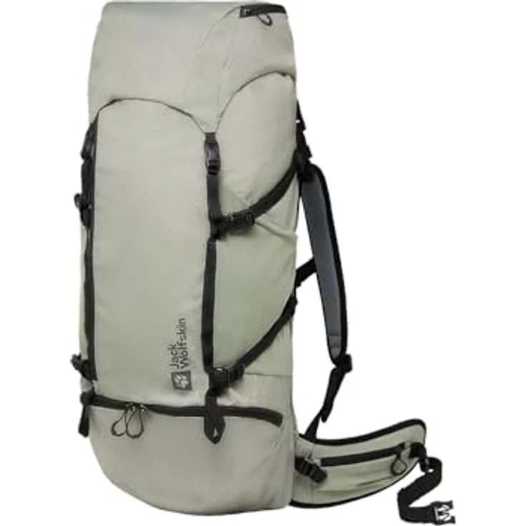Jack Wolfskin Trailflair Lite 40 XS-L, Trekkingrucksack 71 cm, grün, 100% Polyamid – Bild 1