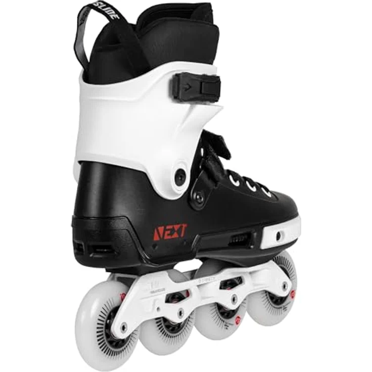 Powerslide NEXT Core Black 80, Inline Skates mit TRINITY 3-Punkt-Befestigung, 80mm Rädern, schwarz – Bild 3