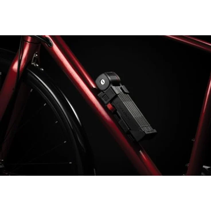 Trelock FS 380/85 Trigo X-Press, faltbares Veloschloss aus gehärtetem Stahl, 85 cm, schwarz – Bild 8