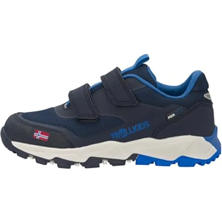 Trollkids Preikestolen Hiker, Kinder Wanderschuhe, wasserdicht, marine, Größe 34