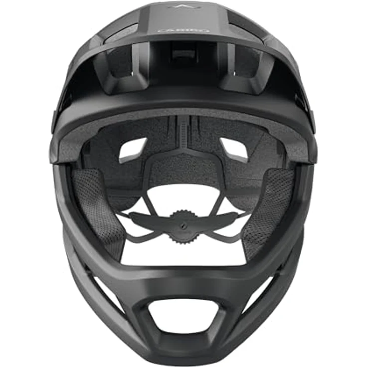 ABUS YouDrop FF, Fullface-Helm für MTB, Skatepark und Downhill, Schwarz, Größe S, mit abnehmbarem Kinnbügel und Zoom Ace Verstellsystem – Bild 2