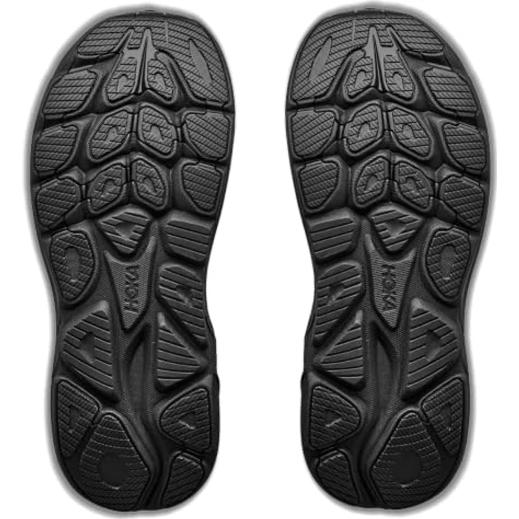 HOKA ONE ONE CLIFTON 11 Herren Laufschuh, dämpfende EVA-Zwischensohle, reflektierende Details, Black/Black, Größe 45 – Bild 4