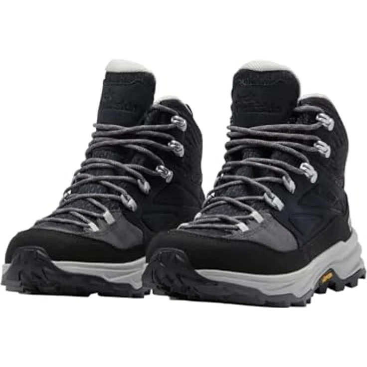 Jack Wolfskin Cyrox Texapore Mid, Damen Wanderschuhe, atmungsaktiv und wasserdicht, Größe 41, Grau – Bild 7