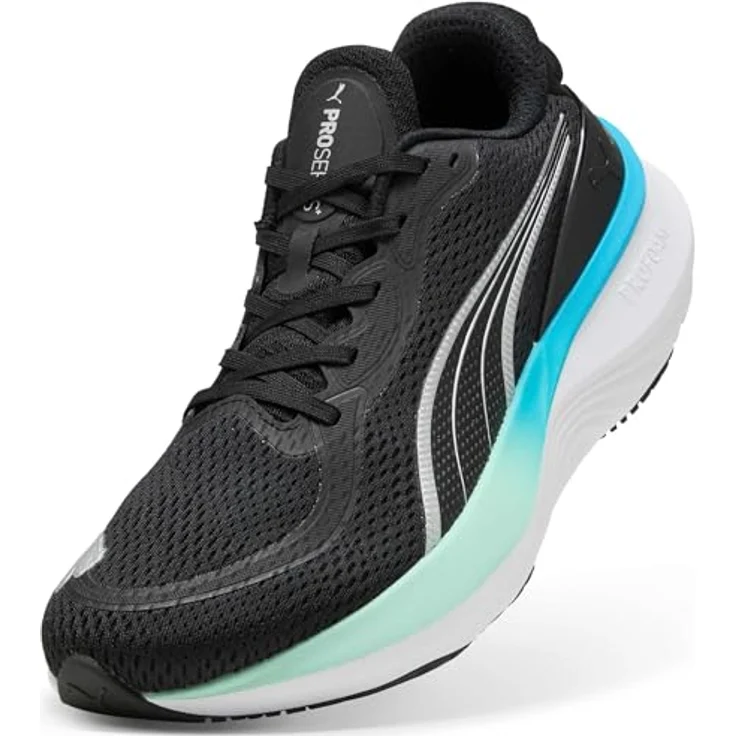 Puma Scend Pro 2 Unisex Laufschuhe, PROFOAM Dämpfung, Mesh-Obermaterial, Schwarz, Größe 46 – Bild 5