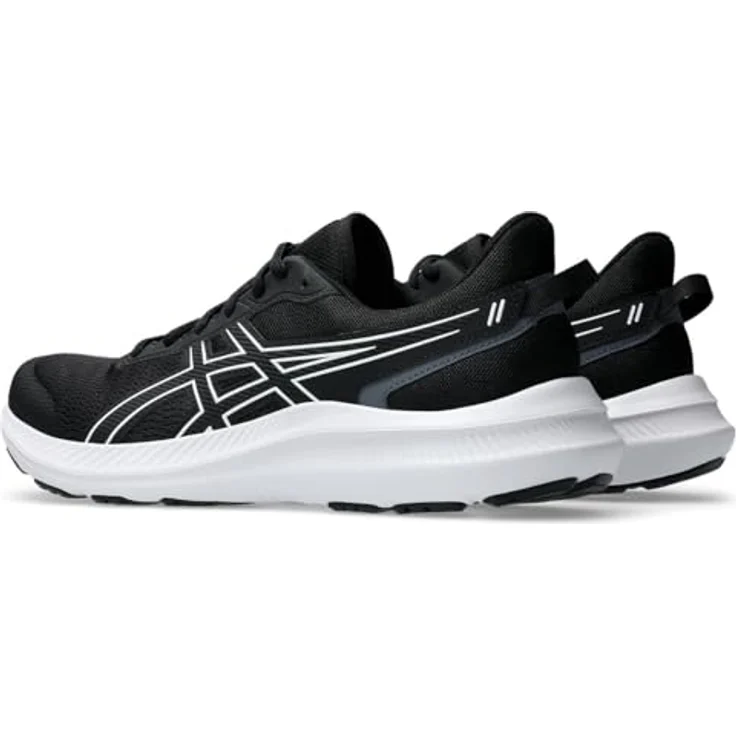 ASICS Performance Jolt 5 Herren Laufschuhe, Schwarz, strapazierfähige Gummisohle, bequemes Design, für Alltag und Training – Bild 2