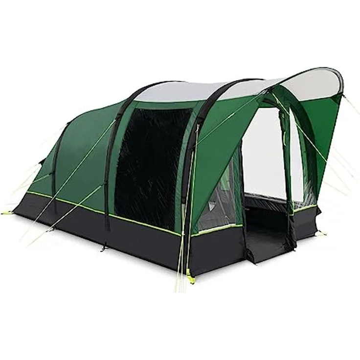 Kampa Brean AIR Tunnelzelt, aufblasbar für 3 Personen, 13.78 kg, mit Belüftungselementen und zusätzlichem Vordach