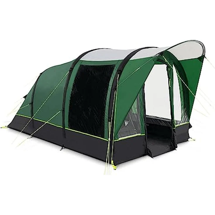 Kampa Brean AIR Tunnelzelt, aufblasbar für 3 Personen, 13.78 kg, mit Belüftungselementen und zusätzlichem Vordach – Bild 1