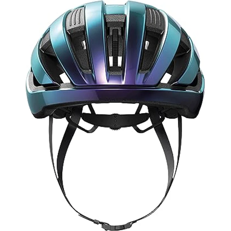 ABUS Rennradhelm WingBack – leichter Roadhelm mit optimaler Belüftung – Violett, Größe L – Bild 2
