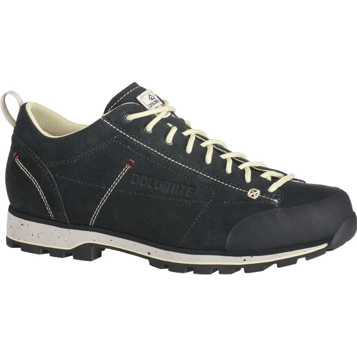 Dolomite 54 Low Evo, Herren Wanderschuhe aus Wildleder, blau, Gr. 45.5, mit Vibram Ecostep Sohle und schockabsorbierender Zwischensohle