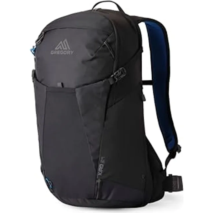 Gregory Kiro 28 - Wanderrucksack mit CloudControl-Hüftgurt, 28 L, 0.81 KG, Schwarz (Alpine Black)