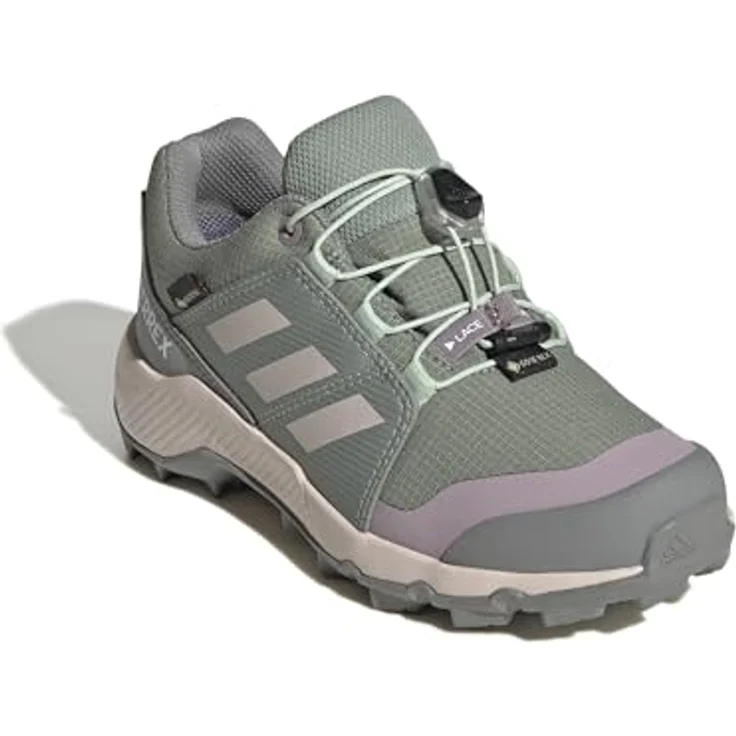 adidas TERREX GORE-TEX WANDERSCHUH, Wanderschuh mit wasserdichter Membran, Continental™ Gummi Außensohle und Speed-Lacing Technologie – Bild 3