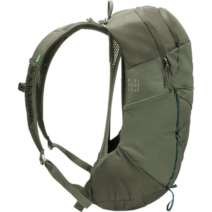 Vaude Agile Air Wanderrucksack, 53 cm, braun, 100% Polyester, kompakt und leicht – Bild 4