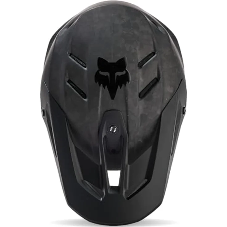 Fox Racing V3 RS Carbon Solid Helmet, MIPS-Karbonhelm mit Aufprallschutz, Matte Black, Größe M (57-58 cm) – Bild 5