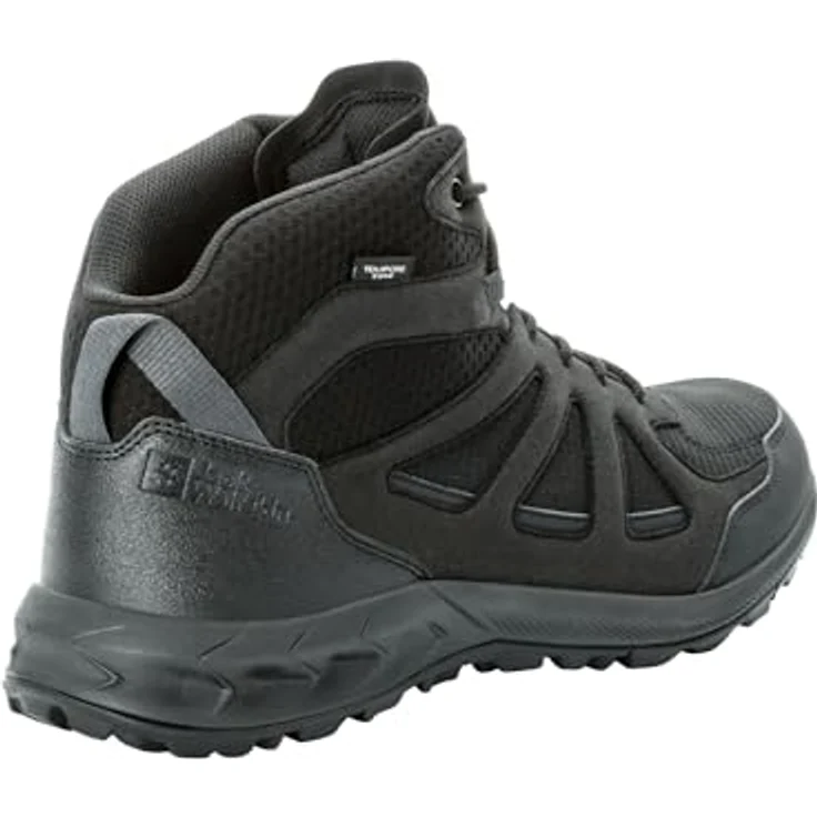 Jack Wolfskin WOODLAND 2 TEXAPORE MID M, wasserdichter Wanderschuh für Herren mit hohem Schaft und griffiger Gummi-Sohle – Bild 7