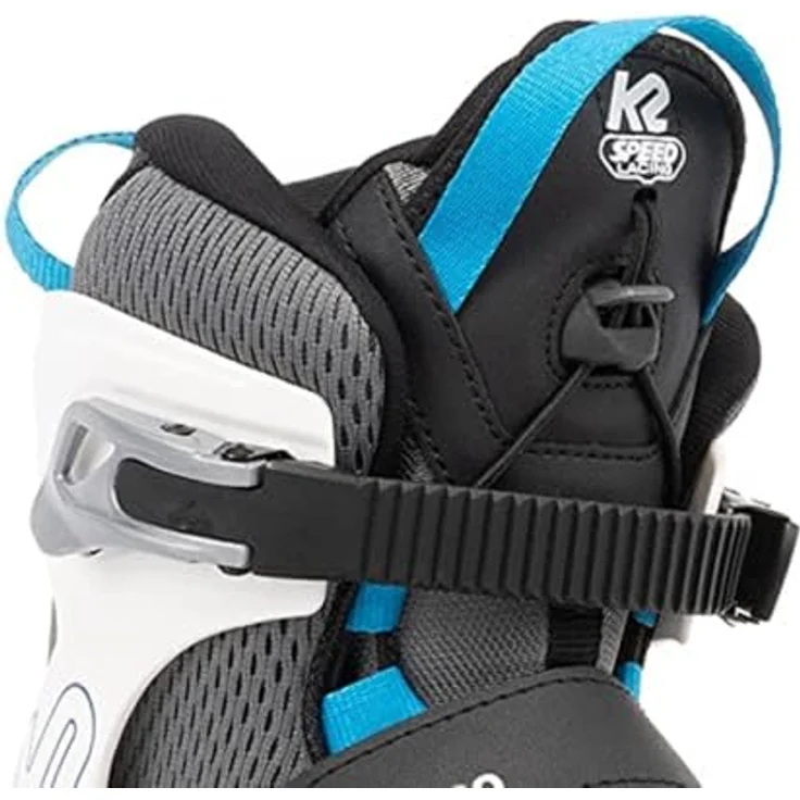 K2 Inlineskates ALEXIS 84 PRO grey/blue, Rollschuhe mit Speed Lacing System und hohem Preis-Leistungs-Verhältnis – Bild 4