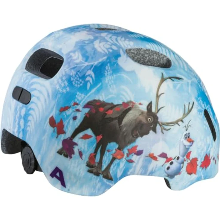 Alpina XIMO 2 Disney, Kinder Fahrradhelm Frozen, 49-54, individuell anpassbar, optimal belüftet, mit Fliegengitter – Bild 5