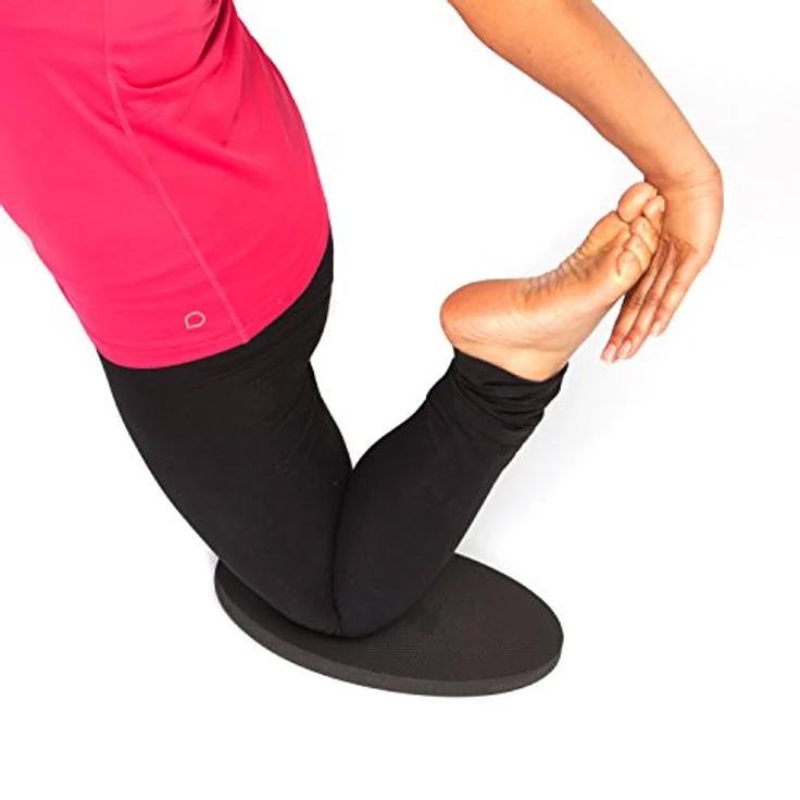 Comfort Yoga Pad, Ovales Schaumstoff-Kniekissen zur Entlastung der Knie und anderer Gelenke bei Yoga, Fitness, Gymnastik, Sport (36 x 18 x 2,6 cm) – Bild 5