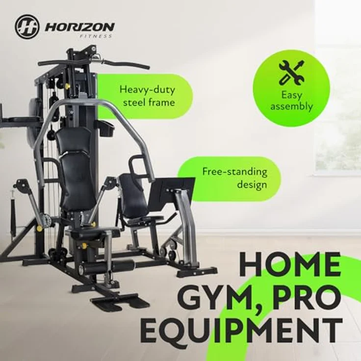 Horizon Fitness Multi-Station Torus 5", Kraftstation mit bequemen Sitzpolstern – Bild 3