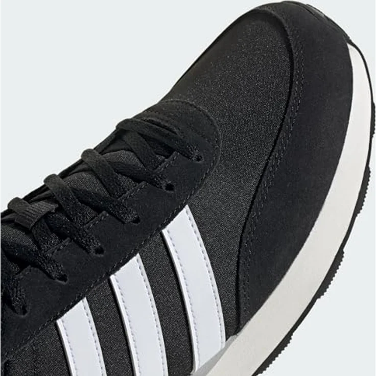 Adidas Run 60s 3.0 Classic Retro Sneaker, Laufschuhe in Schwarz/Weiß, IE3826, Schuhgröße 45 1/3 EU – Bild 4