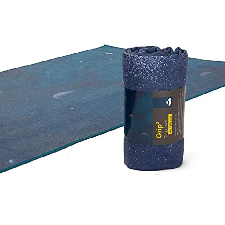 Bodhi Yogatuch Grip² – Art Edition (Nightblue/Dusty Moon) – Bild 3