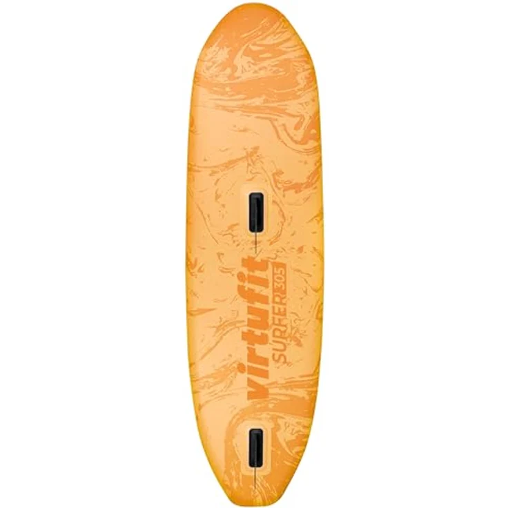 VirtuFit Supboard Surfer 305, aufblasbares SUP- und Windsurf-Board in Orange, inkl. 2m² Windsurfsegel und Zubehörset – Bild 3