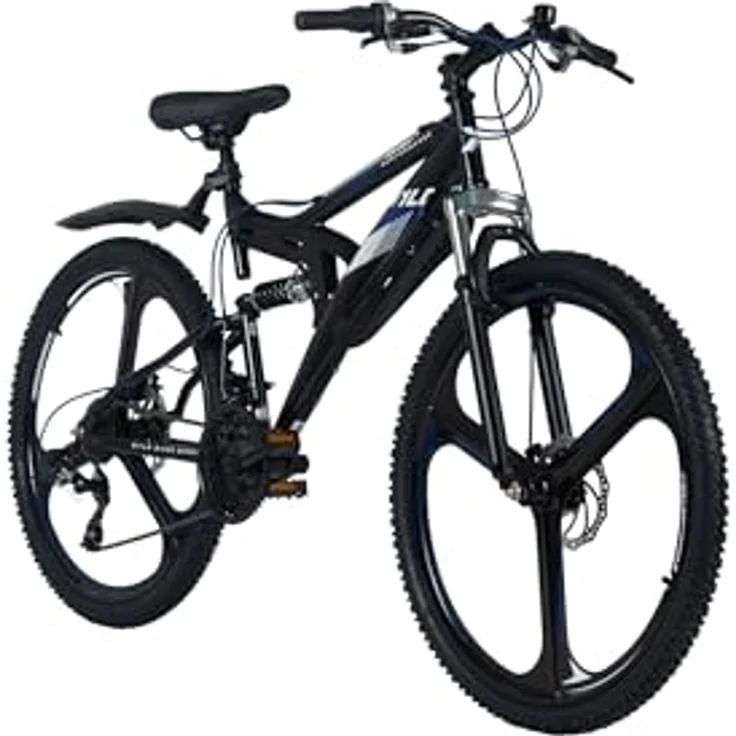 WYLD Mountainbike Fully 26'' Bliss, 21 Gänge, RH 47 cm, Magnesium-Laufräder, Vollfederung, mechanische Scheibenbremsen – Bild 2