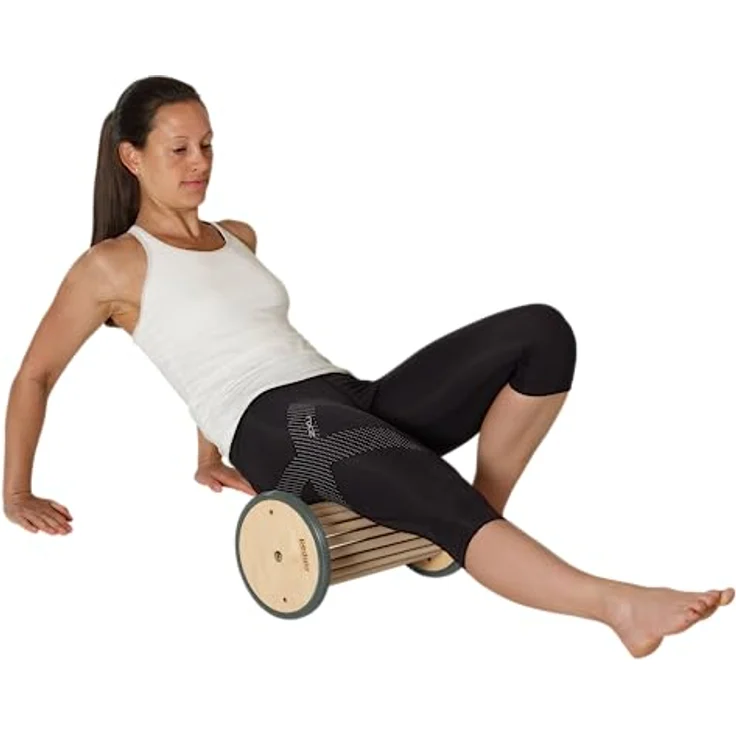 pedalo Pedasan I Balancegerät: Ø 22cm mit 20 Rundstäbe, belastbar bis 100kg, Made in Germany – Bild 4